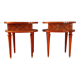 Pair of vintage bedside tables