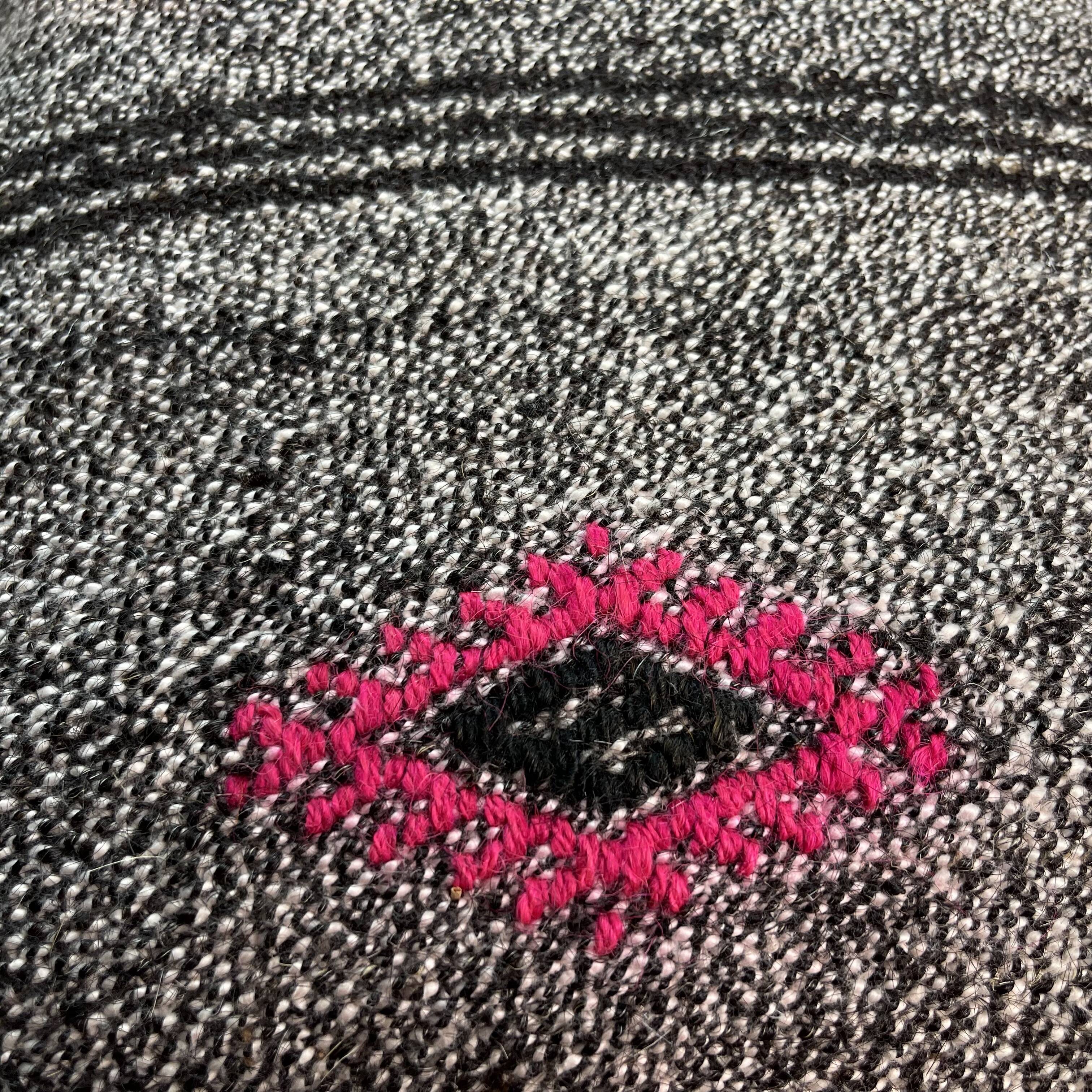 Vintage turkish handmade kilim cushion cover