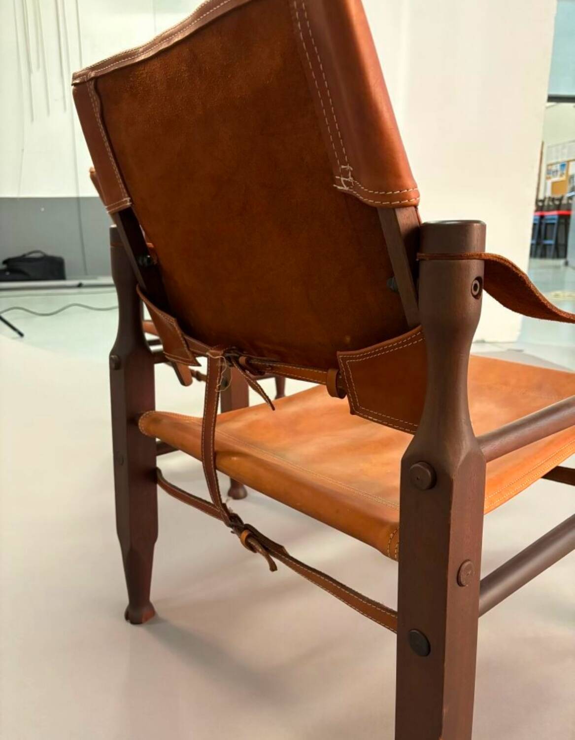 Pair of Safari armchairs