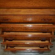 Art Deco Double Wardrobe Chest of Drawers 1920