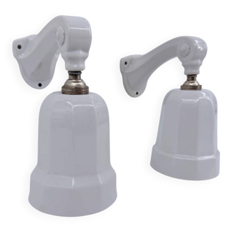 Appliques Art déco en porcelaine