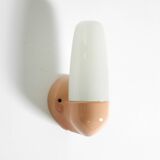 Beautiful Mid Century Modern glass ceramic wall lamp by Wagenfeld