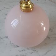 Round suspension in powder pink opaline 40-50s