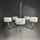 Chandelier 5 lights 1960