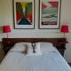 Vintage headboard from the 1960s.