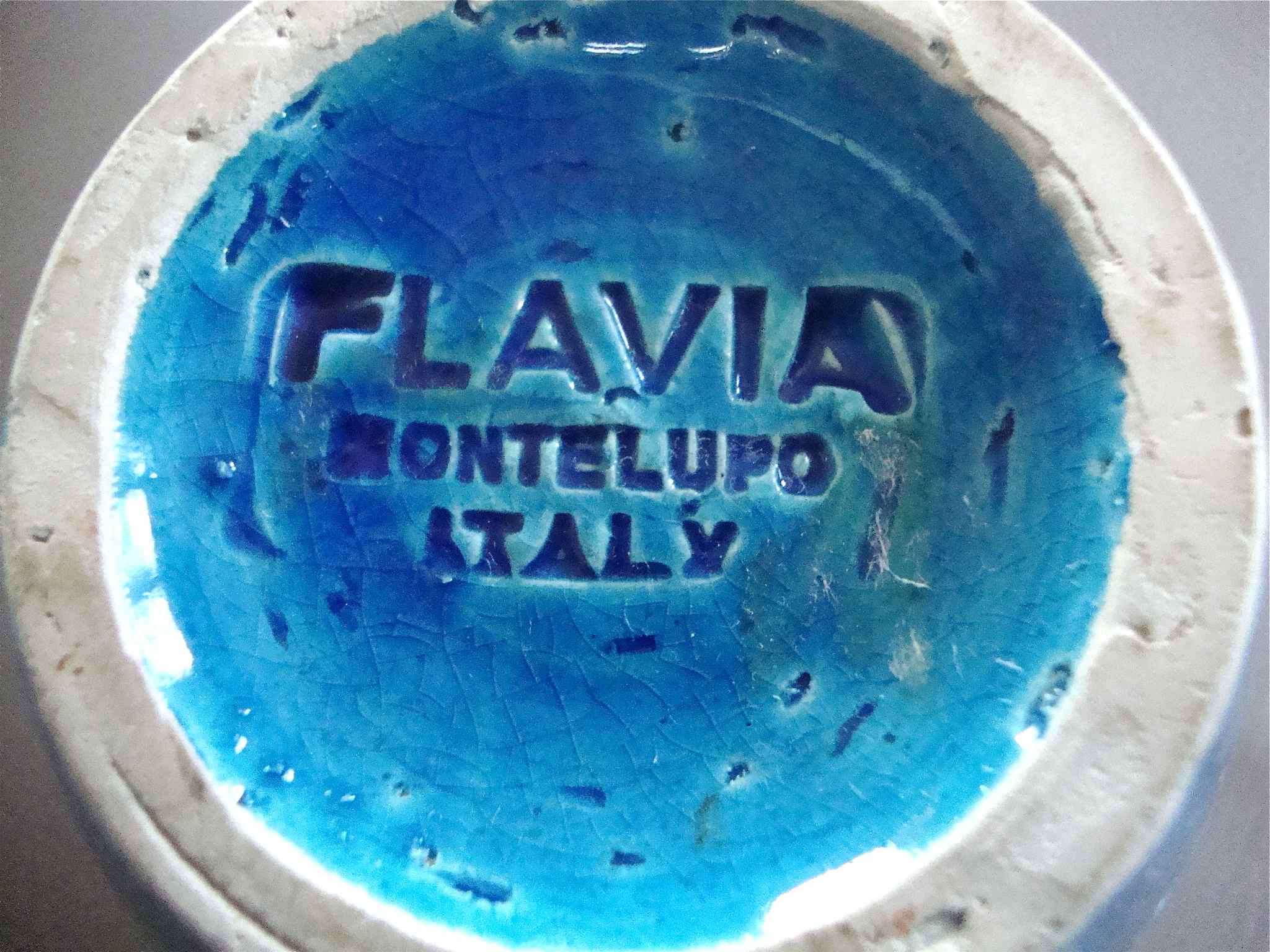 Aldo Londi Rimini blu vase