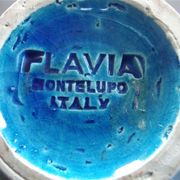 Vase Aldo Londi Rimini blu
