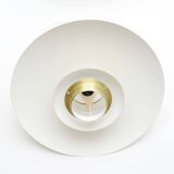 Lampe danoise vintage en laiton, années 1970