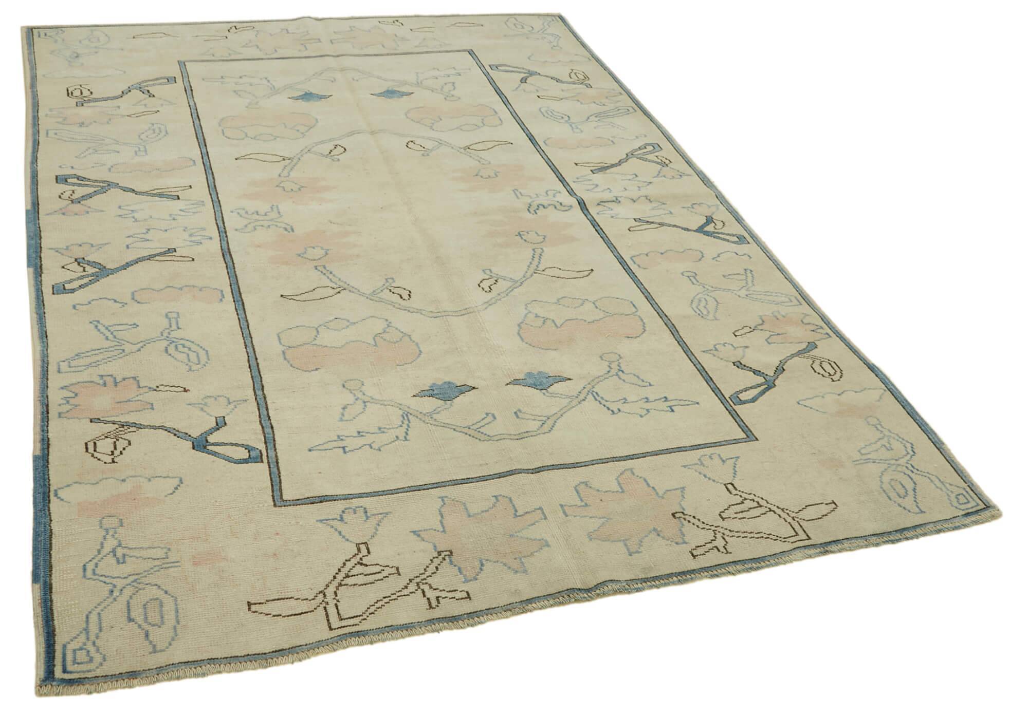 Turkish Vintage Anatolian Rug 169 cm x 231 cm
