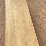 Solid oak bench