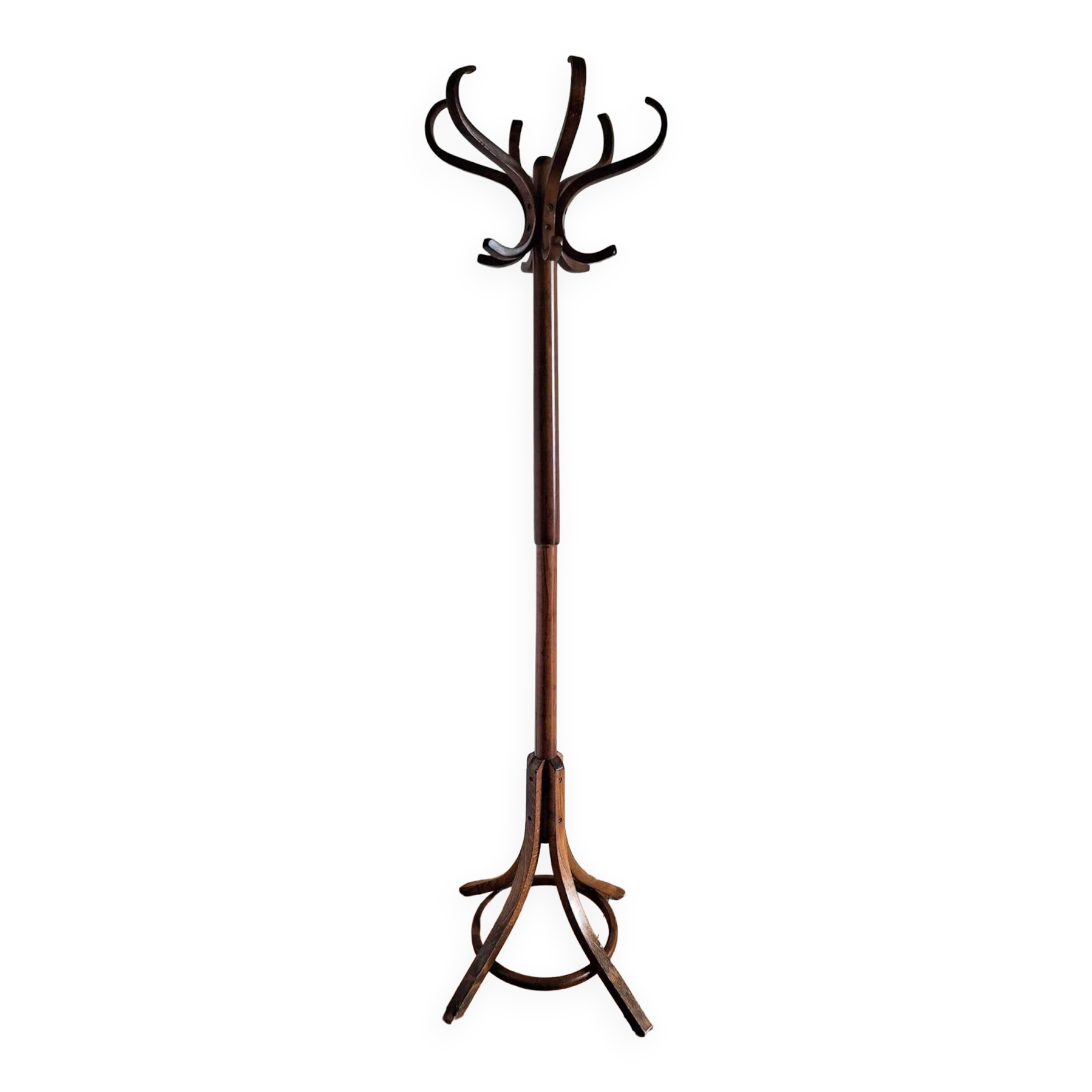 Baumann vintage coat racks, old coat hooks for entrance