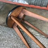 Small scandinavian vintage coffee table formica table
