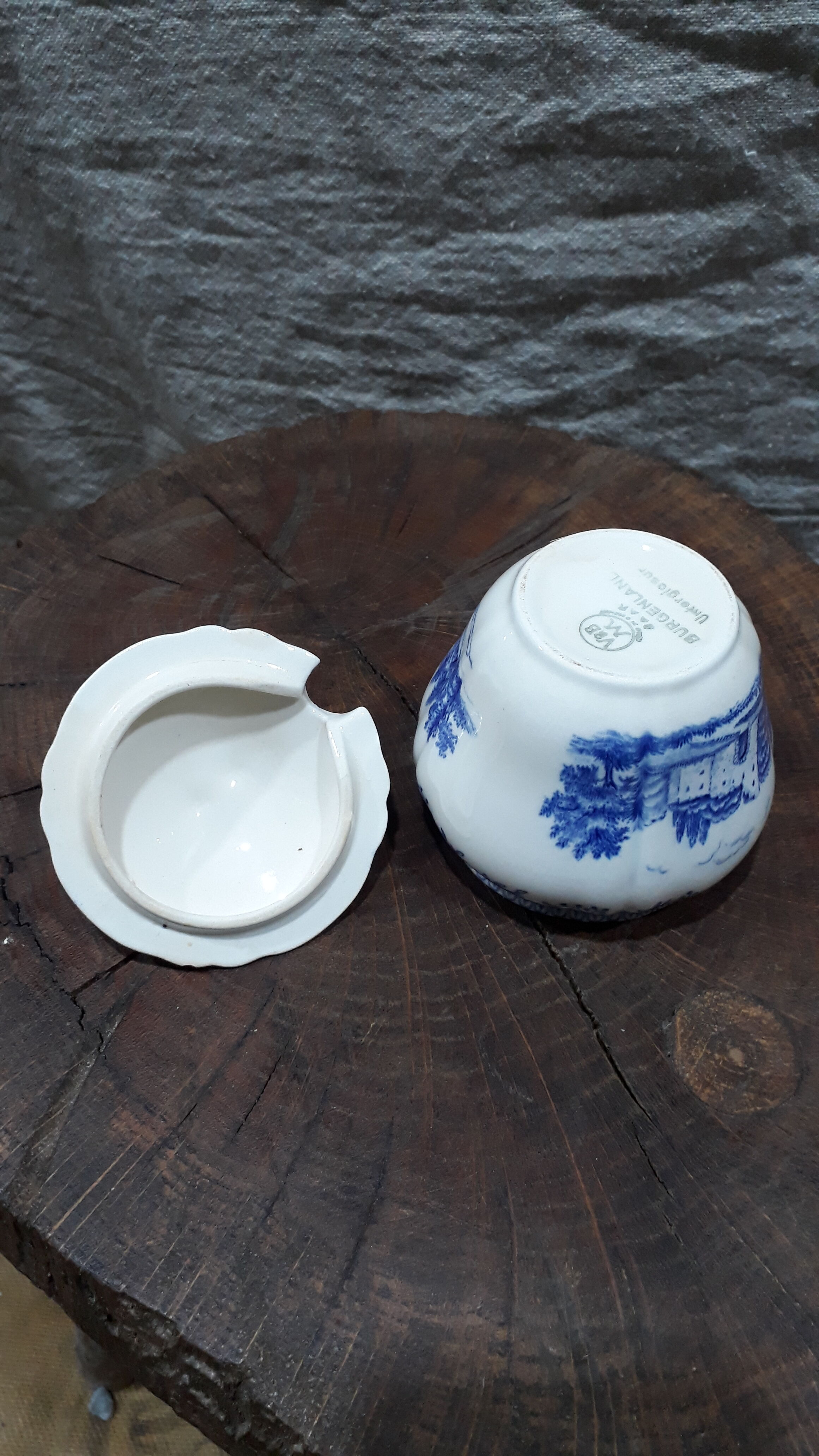 Villeroy and Bock Burgenland porcelain mustard pot