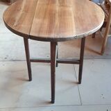 20th century pine pedestal table