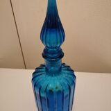 Polished in blue glass