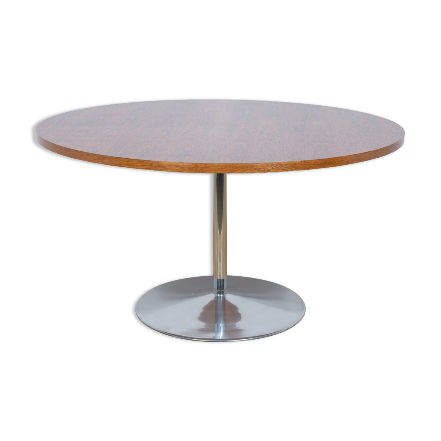 Mid-Century Round Dining Table, 1970s