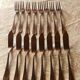 Guy Degrenne fish cutlery set of 8