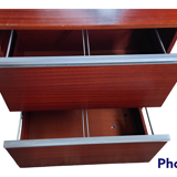 Desk 1960/1970 signed ciolino in accajou