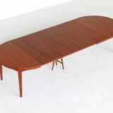 Henning Kjaernulf model 62 dining table teak Soro Stolefabrik Denmark 1958