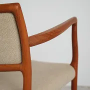 Armchair model 65 in teak by Niels O. Møller, Denmark, 1960s