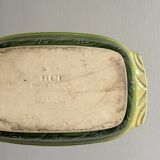 Ceramic baking dish, floral patterns