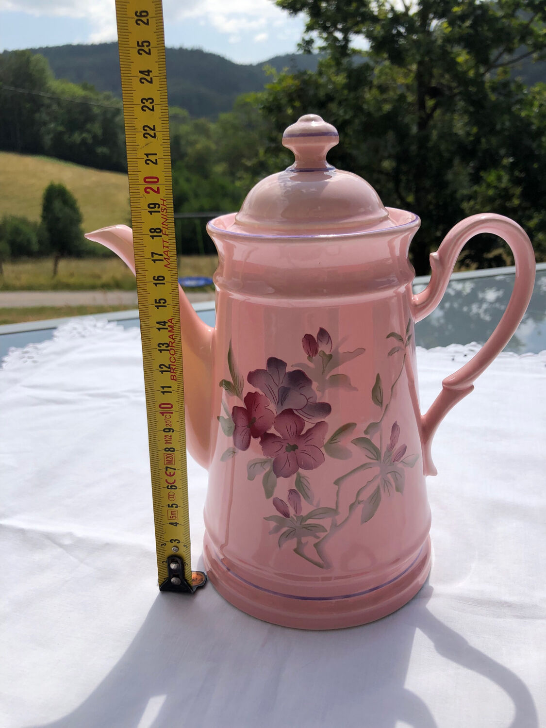 Floral pattern coffee maker