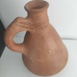 Homemade terracotta vase