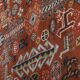 Vintage Turkish rug handmade 192x292 cm