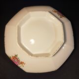Old octagonal salad bowl