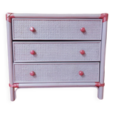 Commode en rotin