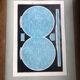 Sky, hemispheres, original printing plate