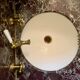 Bathroom furniture, marble top, simple vasque and vintage faucet