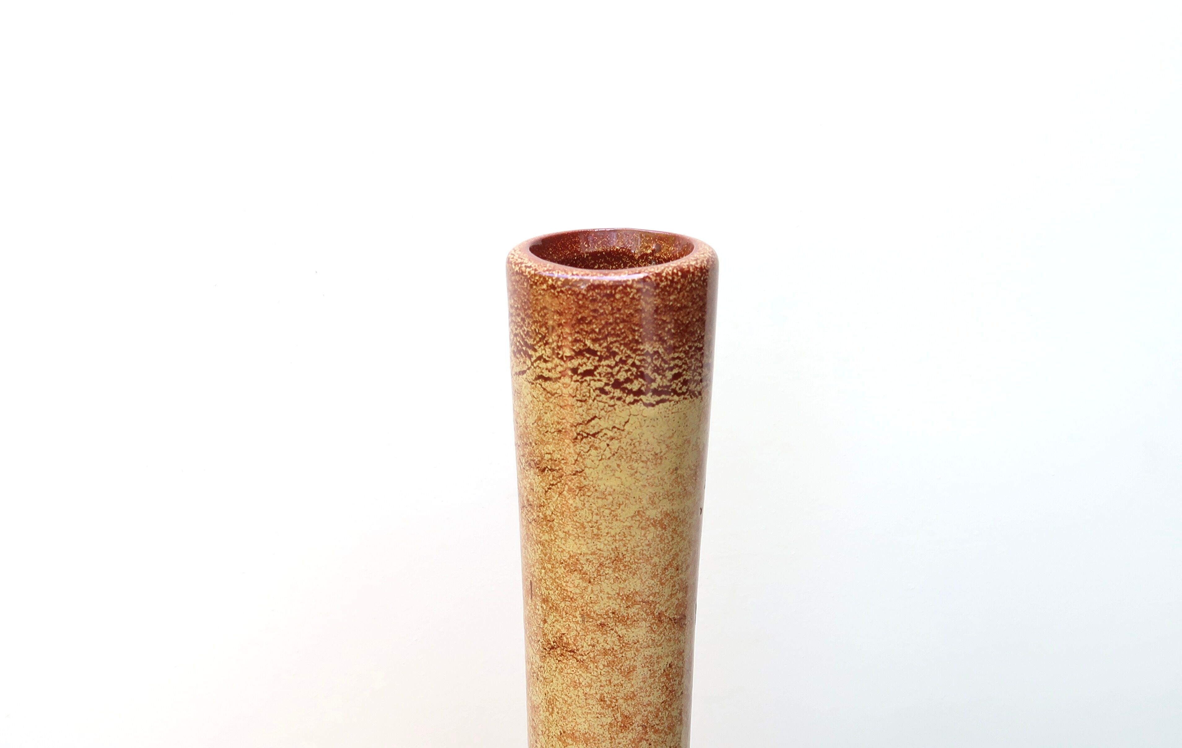 Ceramic vase by Roberto Rigon for Bertoncello, 60s