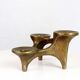 Candlestick brutaliste by Michael Harjes 1960