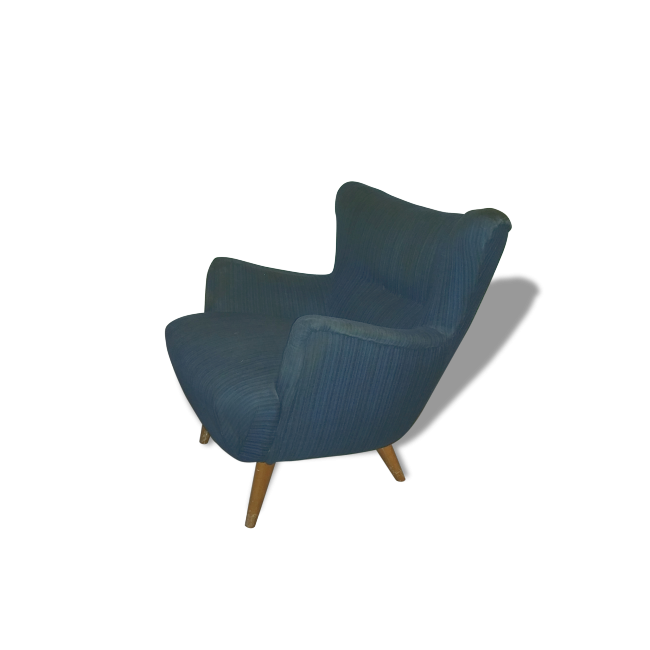 Couch sofa Club Wing EGG flesh organic year 50