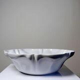 Large fruit bowl/salad bowl in fine white Limoges porcelain, vintage