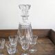 Baccarat crystal liqueur service – refined set - 7 pieces