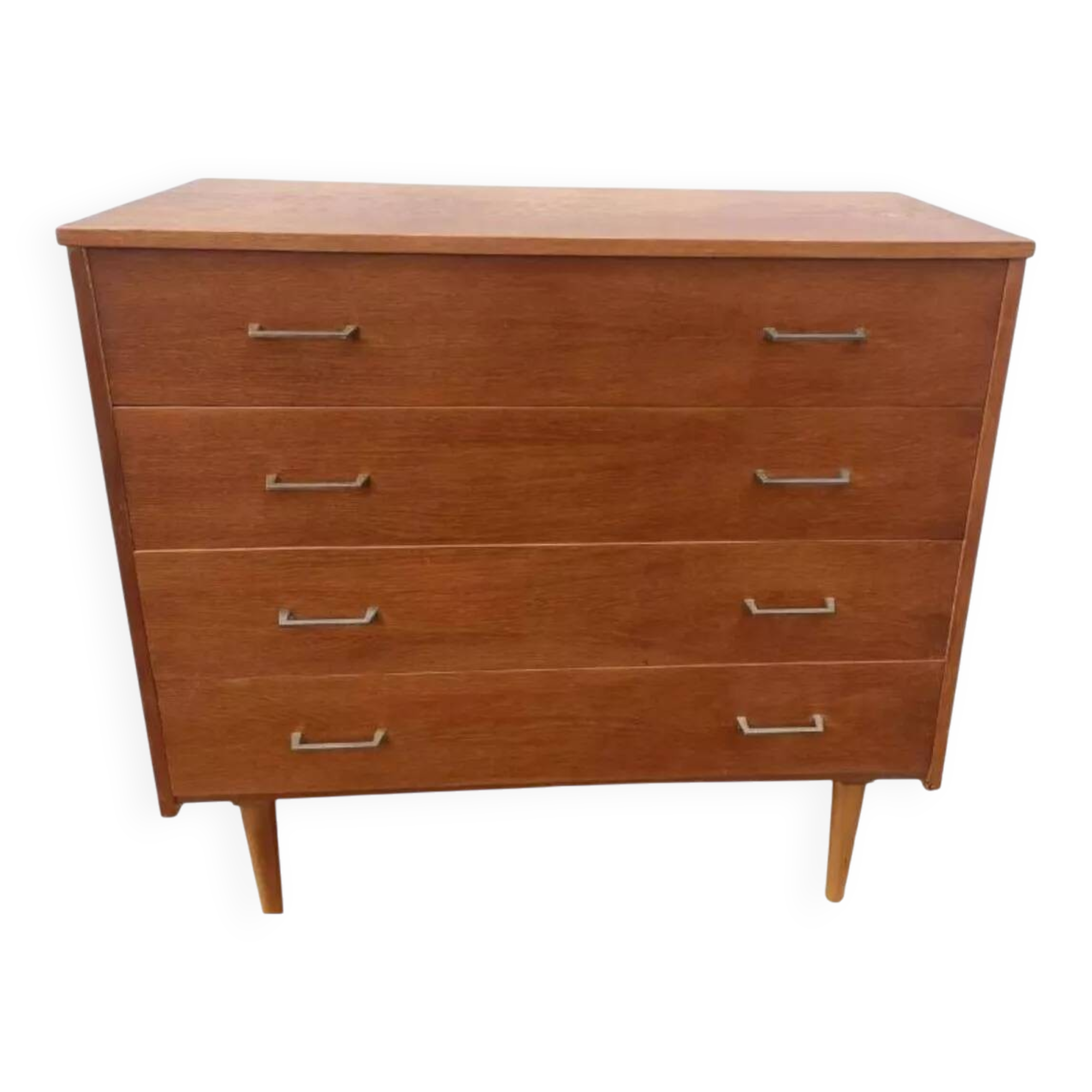 Commode en chêne clair vintage