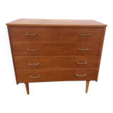 Commode en chêne clair vintage