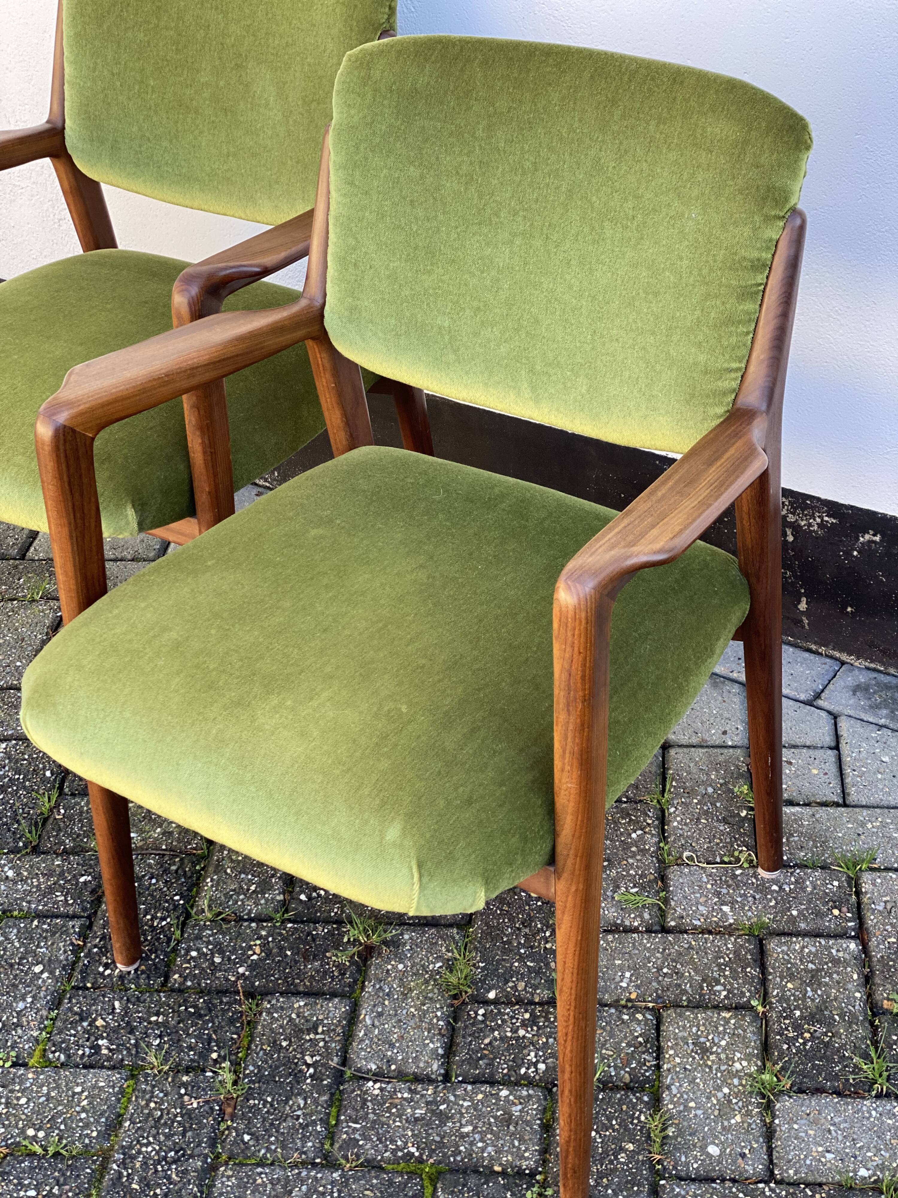 Pair of Danish Arm Chairs