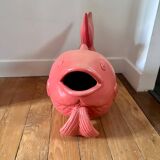 Large vintage ceramic fish 60's unique piece