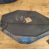 Blue art deco mirror 20/30 years - 70x40cm