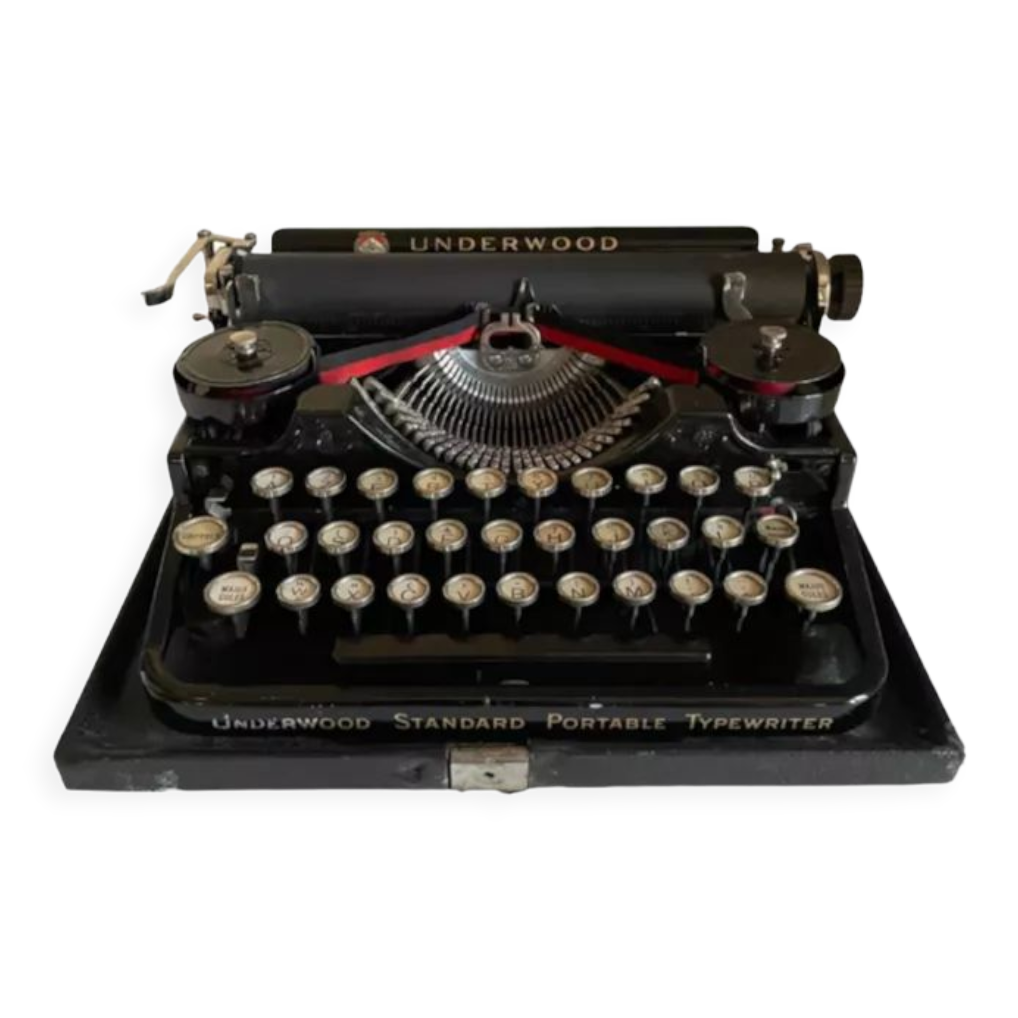 Underwood portable typewriter