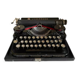 Underwood portable typewriter