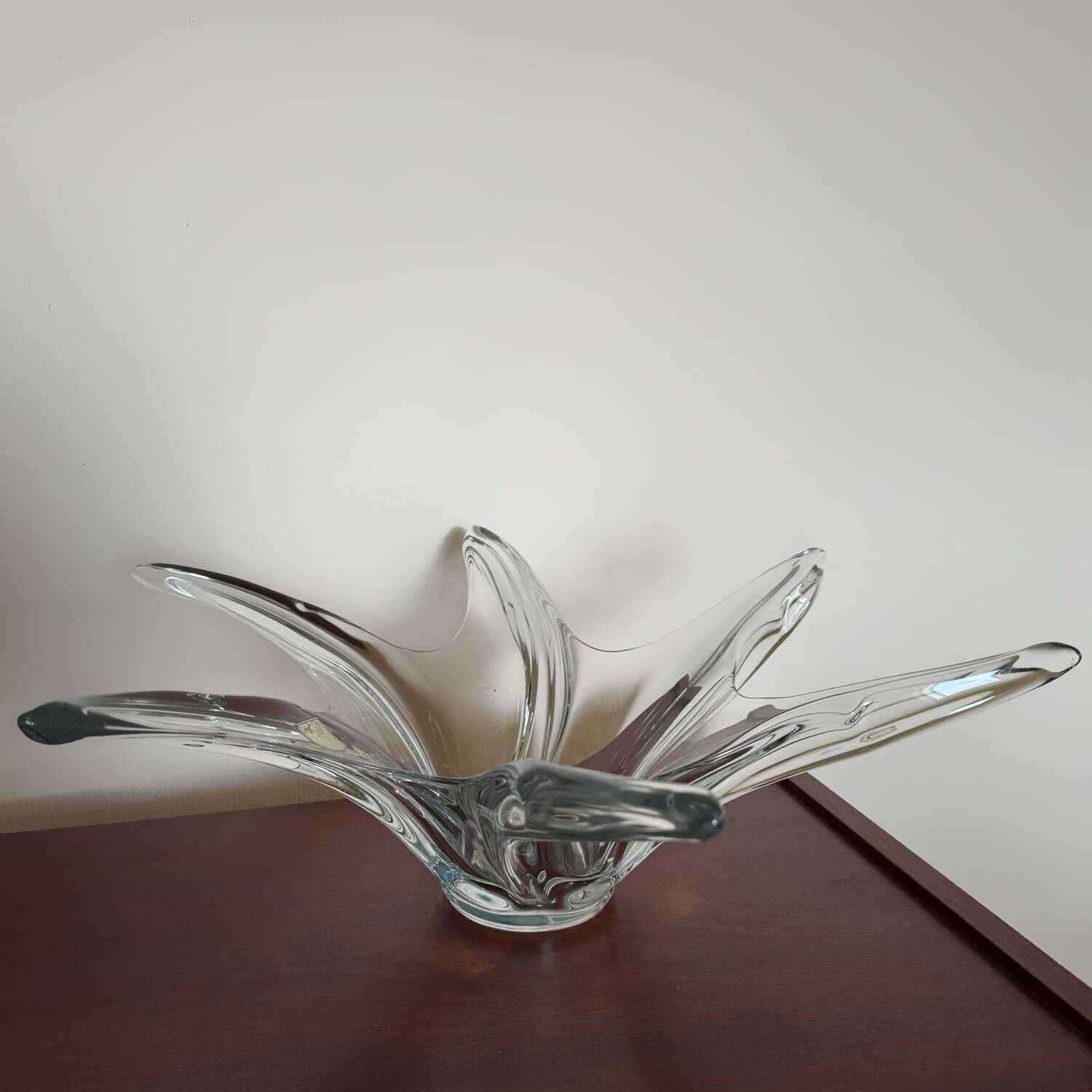 Vannes crystal star cup from the 60s