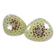 Large Vintage Czechoslovakian Opaline Glass Pendant Lights, 1970s, Set of 2