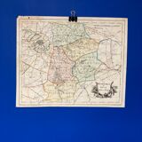 Carte Ancienne Seine-et-Marne