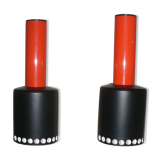 Pair of hanging lamps from the 70s