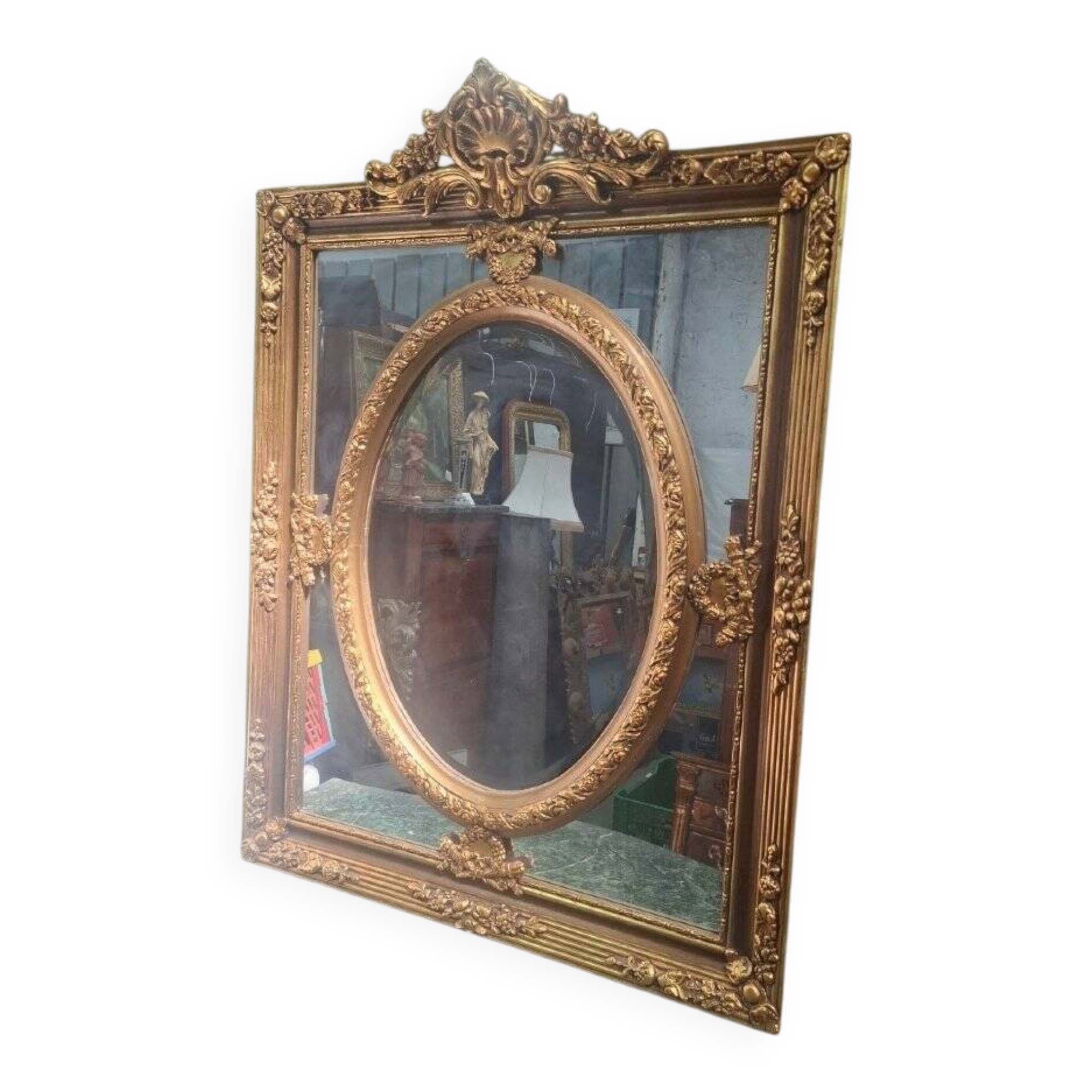 Louis XV style mirror