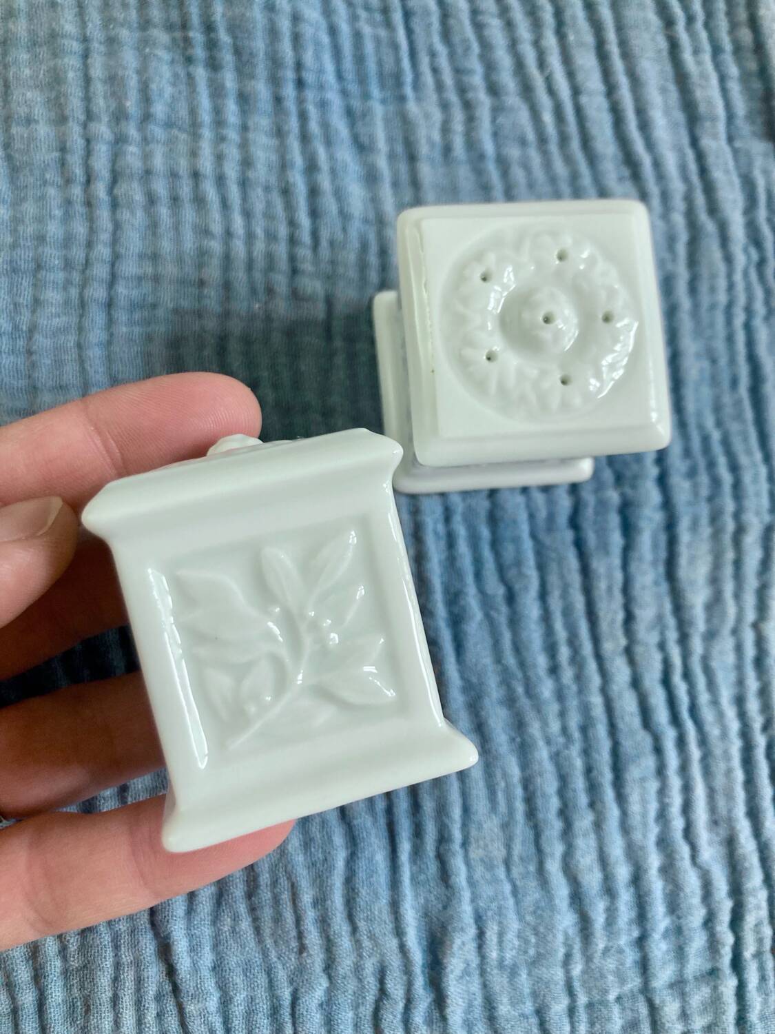 Bernardaud Limoges salt and pepper shakers